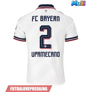 Lacne Muži Futbalové dres Bayern Munich Dayot Upamecano #2 2026-27 Krátky Rukáv - Preč